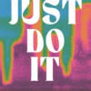 Poster σε Χοντρό Χαρτί Just Do It