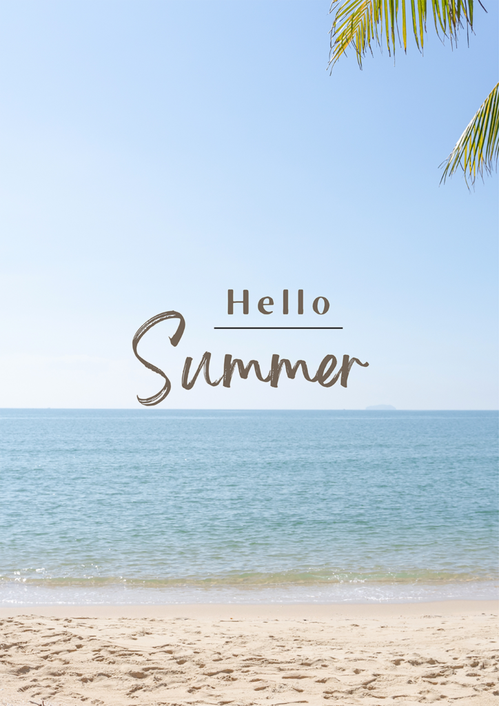 Poster σε Χοντρό Χαρτί Summer