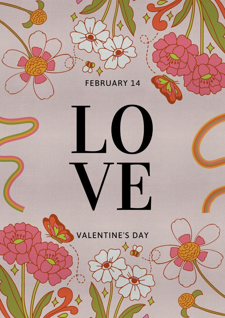 Καμβάς Valentine's Day