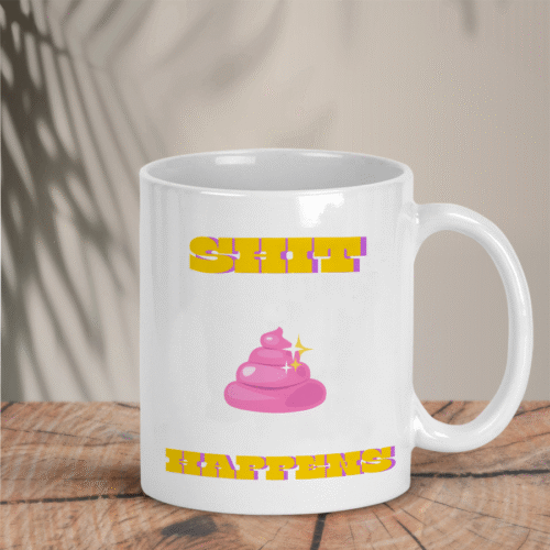 Αστεία Κούπα Shit Happens