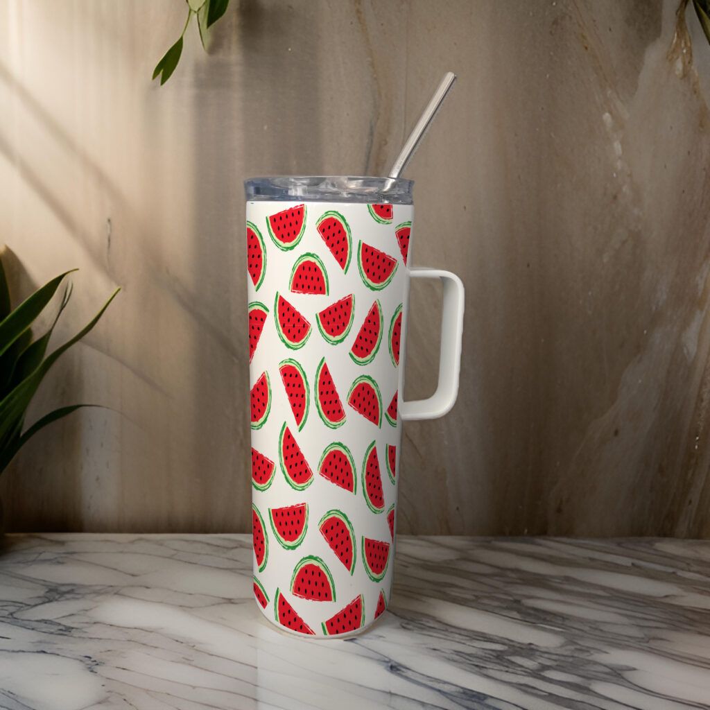 Ποτήρι Θερμός με Λαβή Watermelon