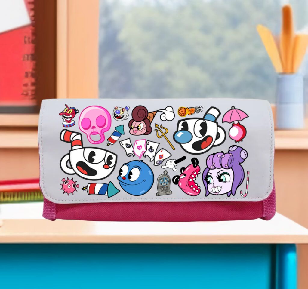 Κασετίνα για κορίτσια Cuphead