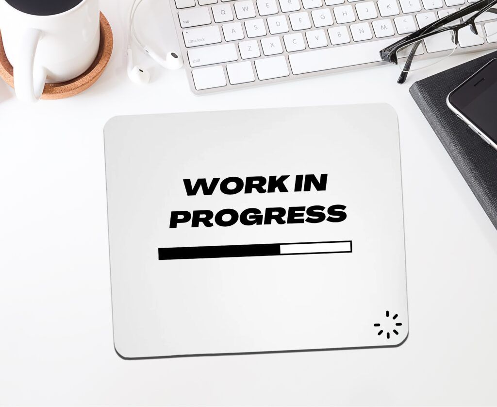 Mousepad Progress