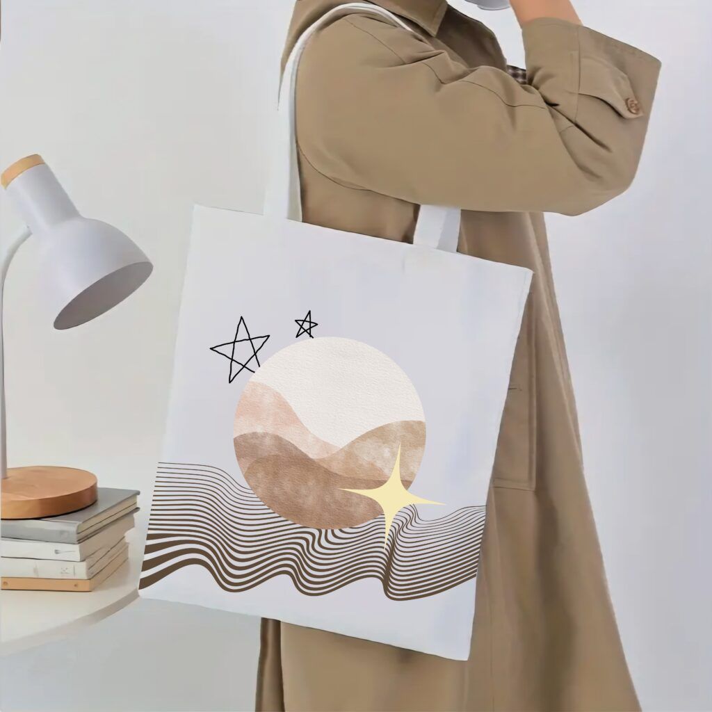 Υφασμάτινη Τσάντα Ώμου Planet