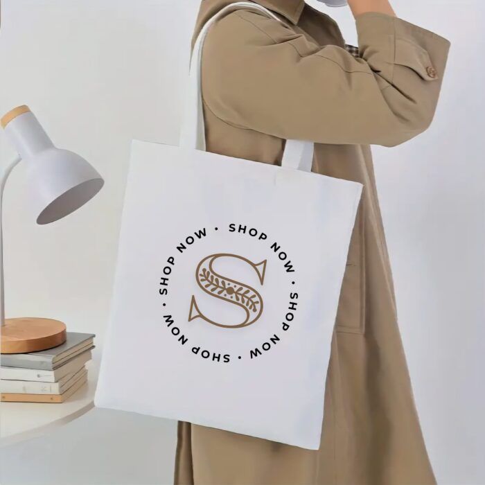 Υφασμάτινη Τσάντα Ώμου Shop