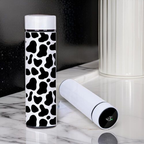 Θερμός με Θερμόμετρο Cow