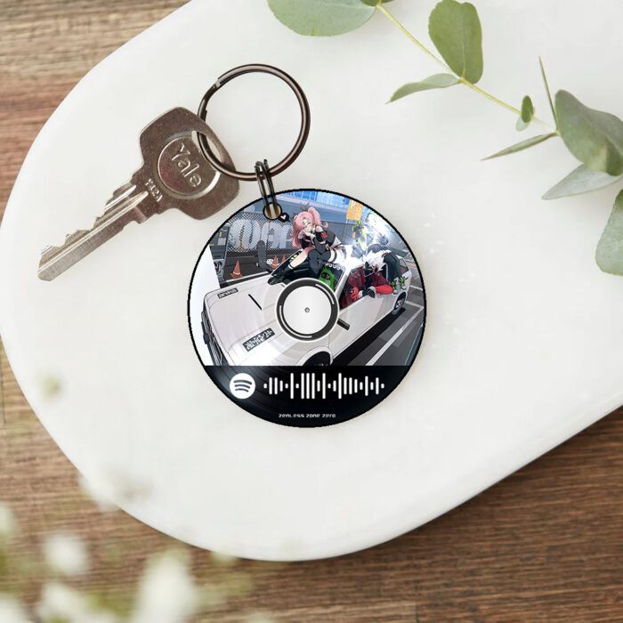 Μπρελόκ Spotify ZZZ Διπλής Όψης