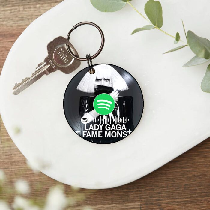 Μπρελόκ Spotify Lady Gaga Διπλής Όψης