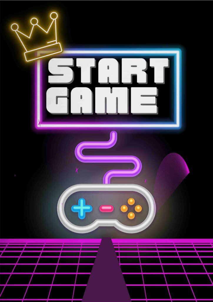 Μεταλλικό Κάδρο Game