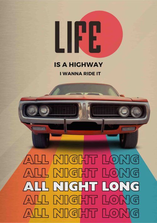 Μεταλλικό Κάδρο Life