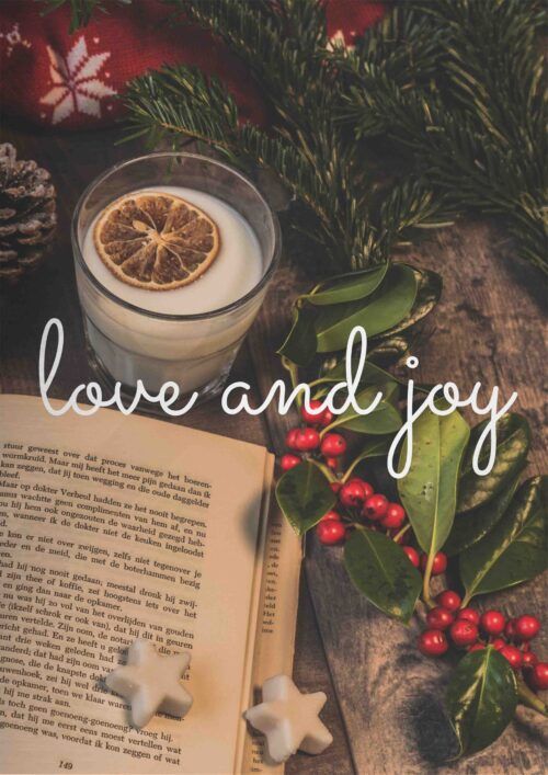 Μεταλλικό Κάδρο Love & Joy