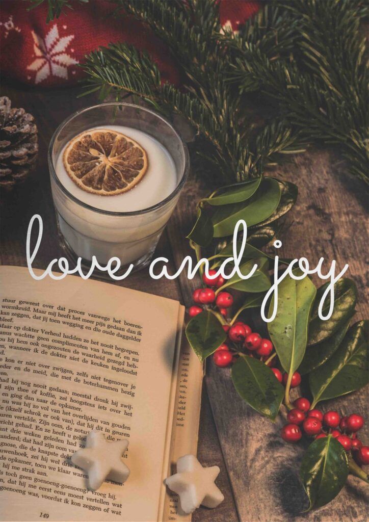 Μεταλλικό Κάδρο Love & Joy