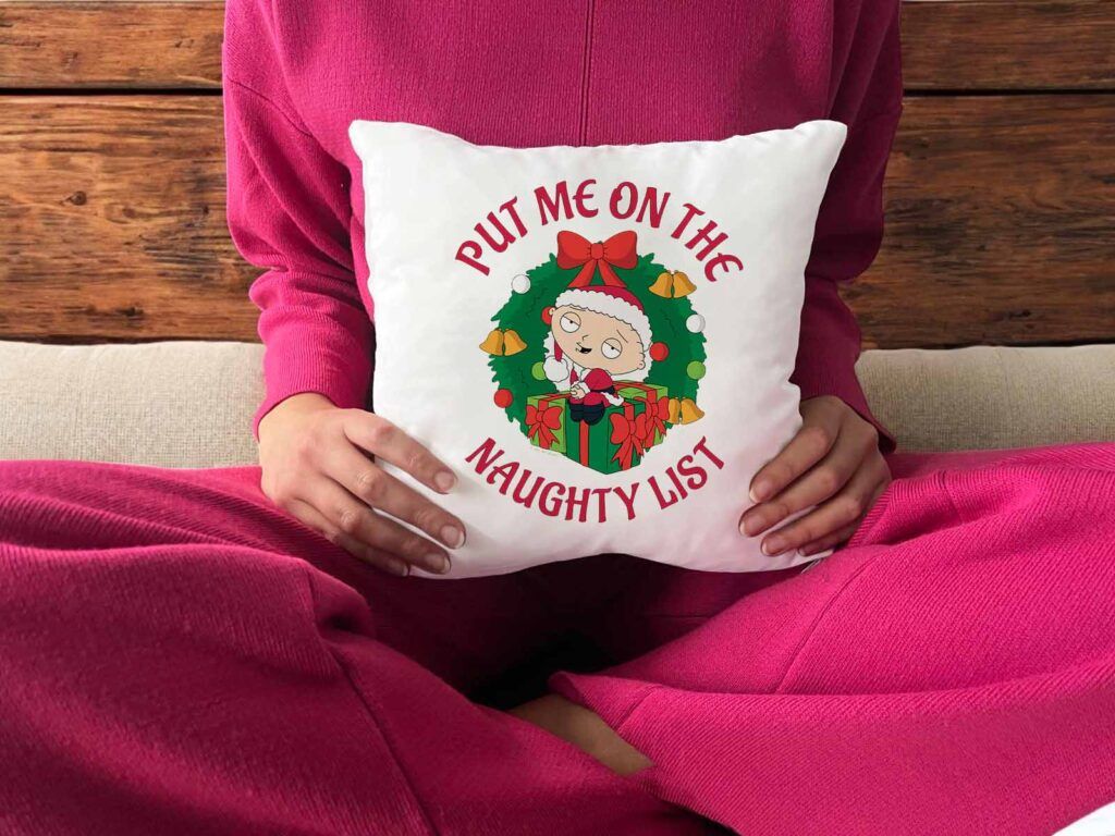 Μαξιλάρι Naughty List