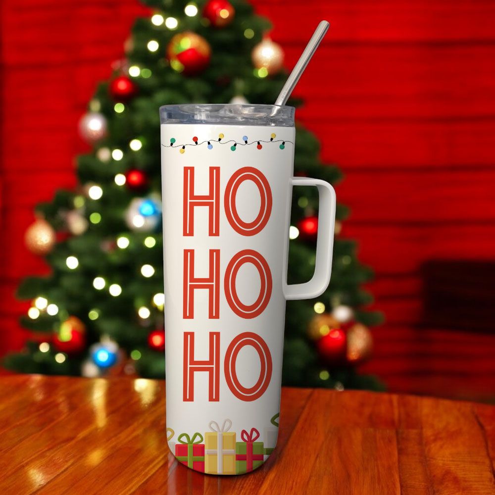 Ποτήρι Θερμός με Λαβή HoHoHo