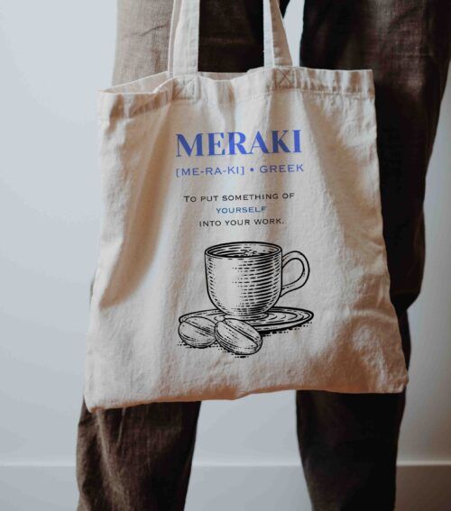 Υφασμάτινη Τσάντα Ώμου Meraki