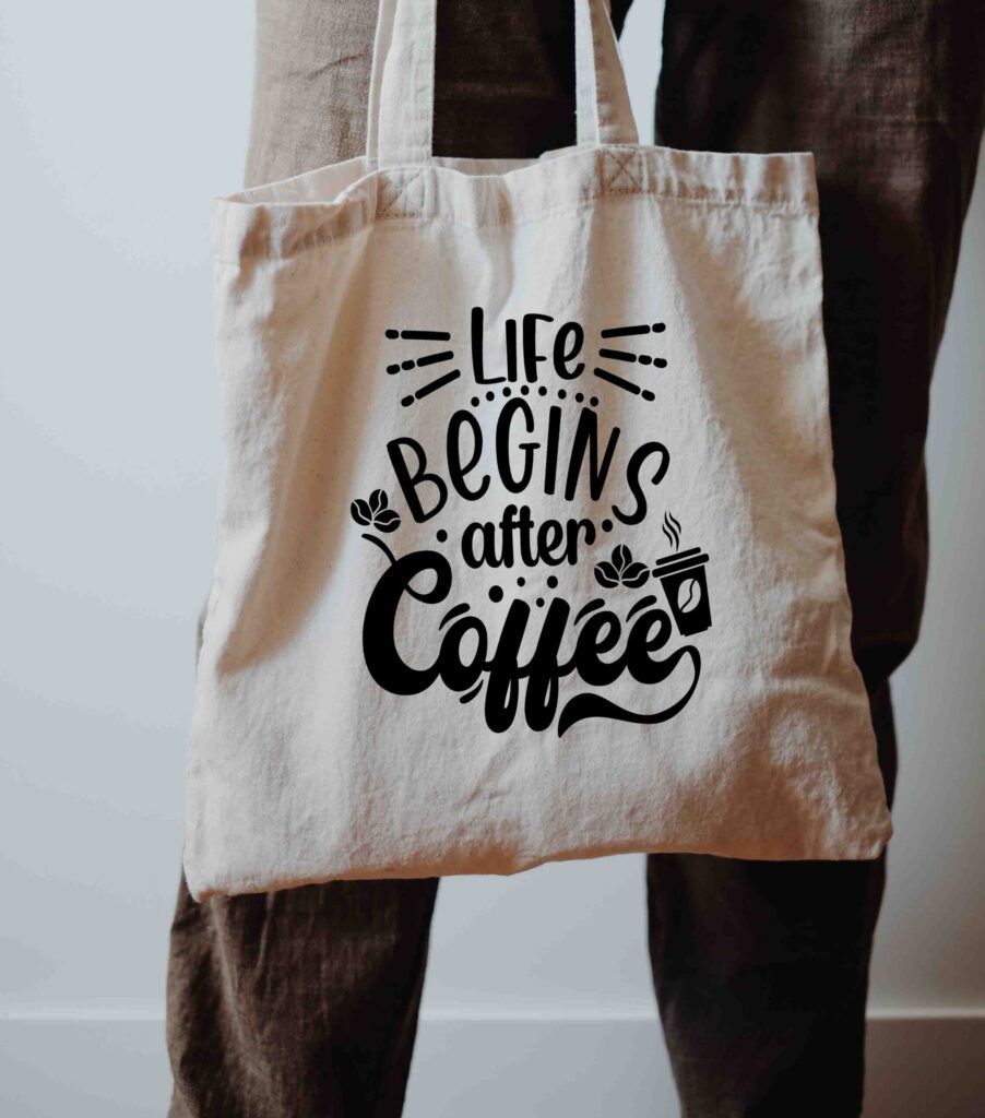 Υφασμάτινη Τσάντα Ώμου After Coffee