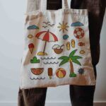 Υφασμάτινη Τσάντα Ώμου Beach