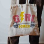 Υφασμάτινη Τσάντα Ώμου Girl Power