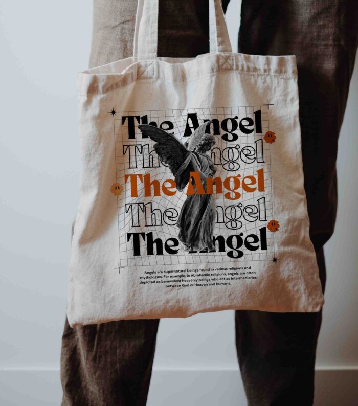 Υφασμάτινη Τσάντα Ώμου Angel