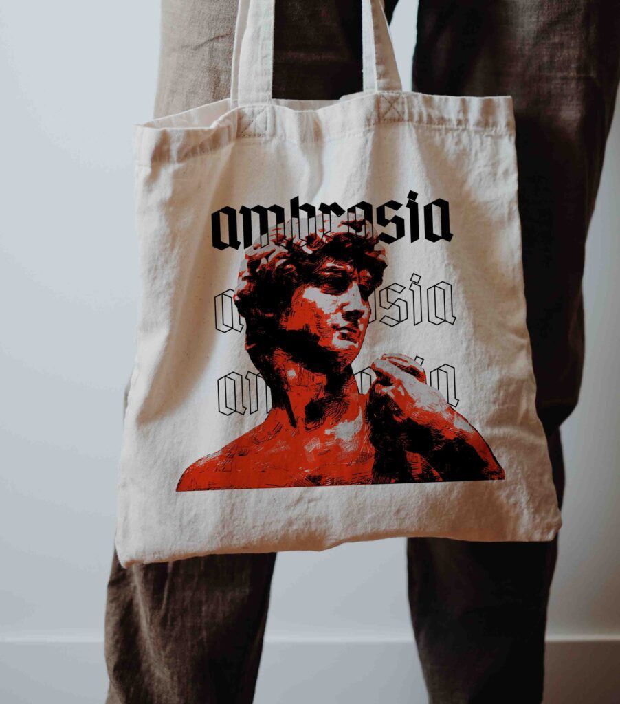 Υφασμάτινη Τσάντα Ώμου Ambrosia