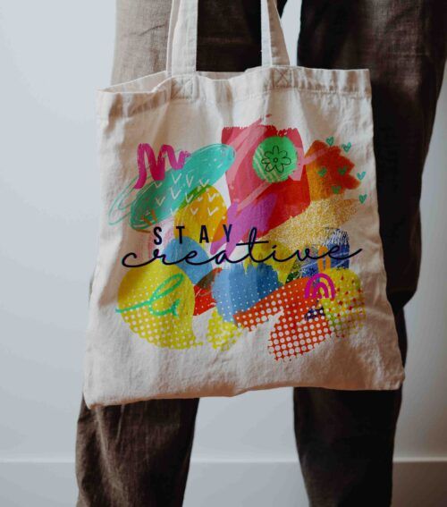 Υφασμάτινη Τσάντα Ώμου Creative