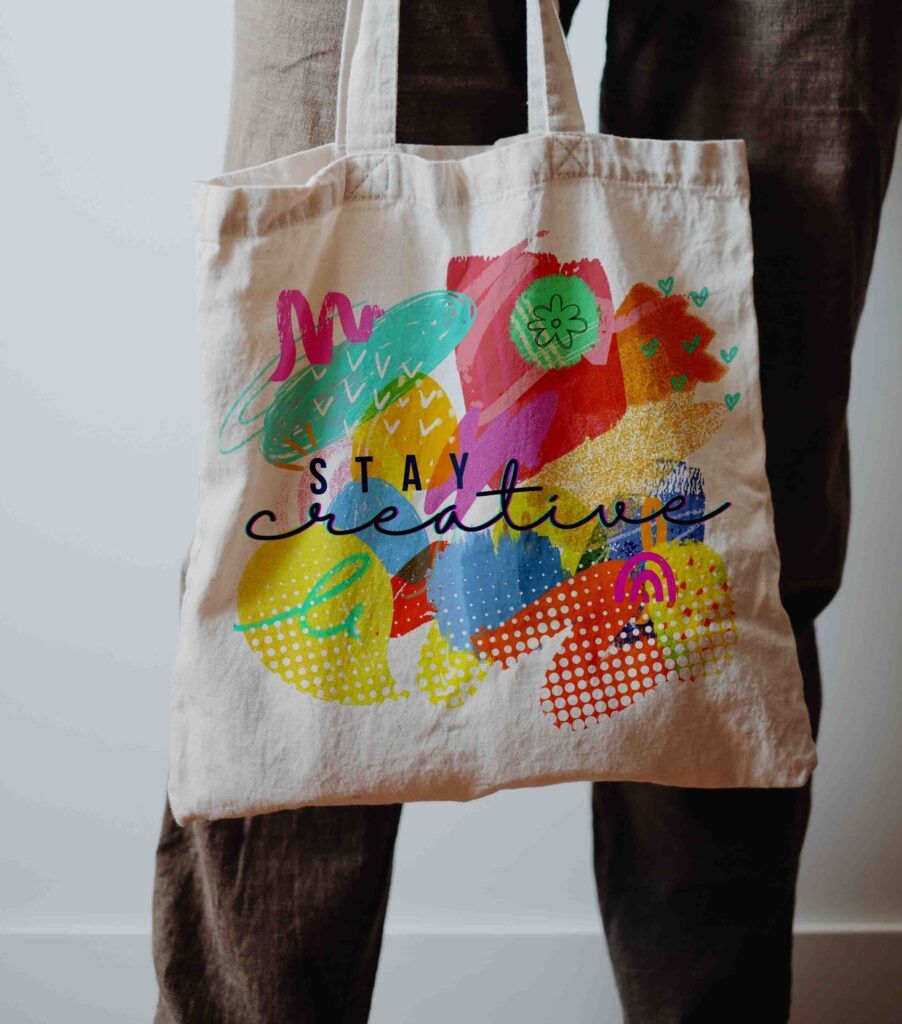 Υφασμάτινη Τσάντα Ώμου Creative