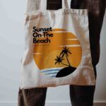 Υφασμάτινη Τσάντα Ώμου Sunset