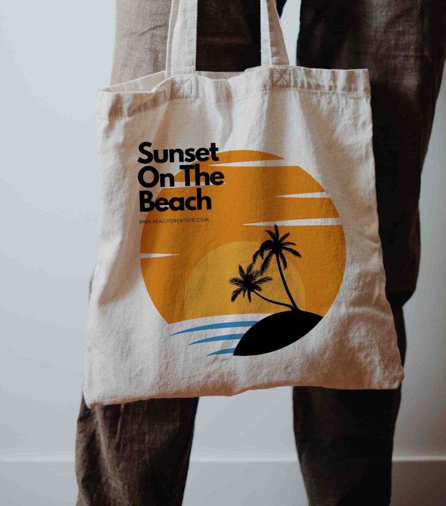 Υφασμάτινη Τσάντα Ώμου Sunset