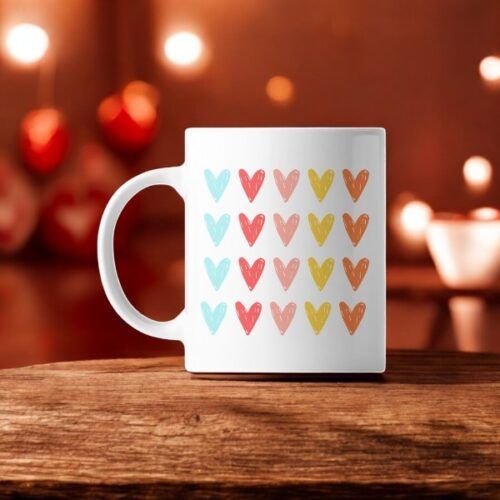 Κούπα Colorful Hearts
