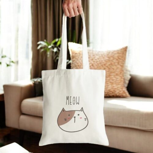 Υφασμάτινη Τσάντα Ώμου Cat