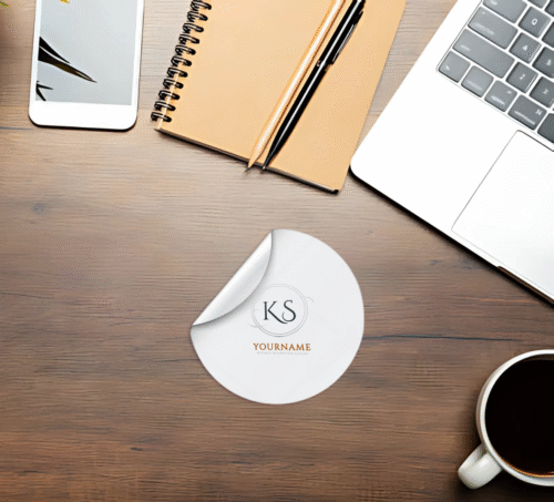 Αυτοκόλλητες Ετικέτες Στρογγυλές