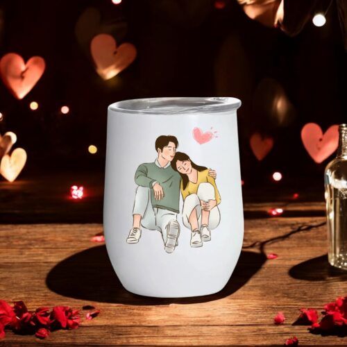 Ποτήρι Θερμός Hugging Couple