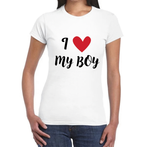 Σετ για ζευγάρια - Γυναικεία Μπλούζα Love